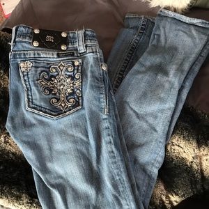 Miss Me straight leg jeans